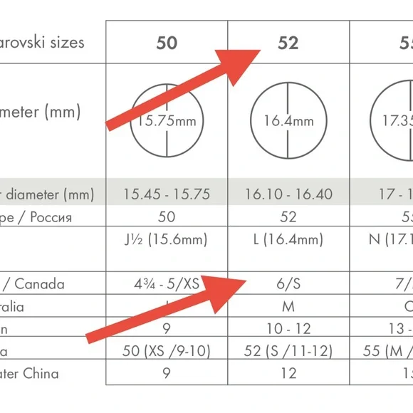 Swarovski Stack Rings - Picture 7 of 11
